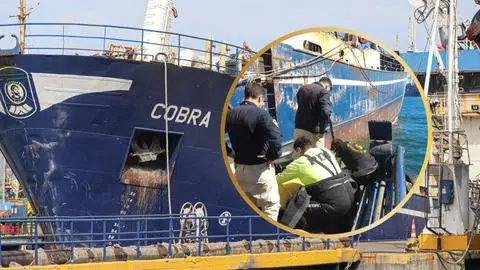 Peritajes lo confirman: Había redes del Bruma en hélices del PAM Cobra de Blumar y la pintura también coincide