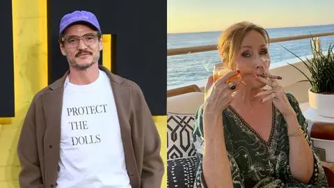 Pedro Pascal tacha de “horrible y asquerosa” a autora de Harry Potter por dichos transfóbicos