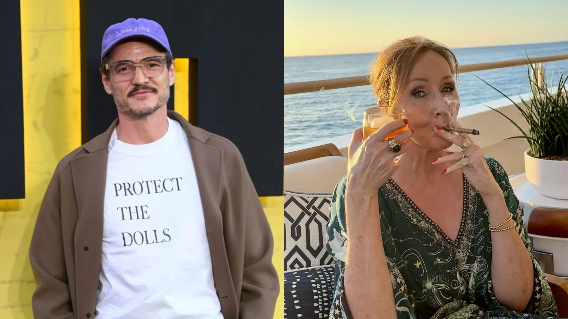 Pedro Pascal tacha de “horrible y asquerosa” a autora de Harry Potter por dichos transfóbicos