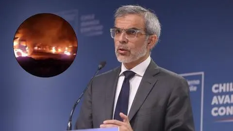 Gobierno invoca Ley Antiterrorista por atentado incendiario contra Central Rucalhue