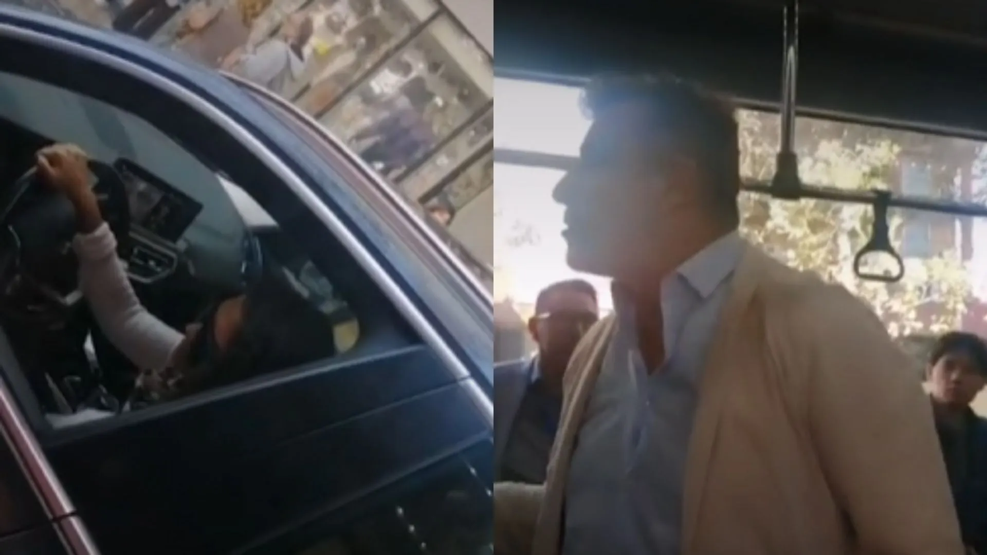 Ivette Vergara y Fernando Solabarrieta protagonizan confuso incidente vial en Providencia: ” Cómo se te ocurre…”