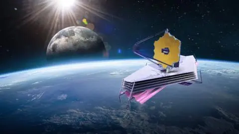Telescopio James Webb detecta “indicios” de vida en un planeta a 124 años luz de la tierra