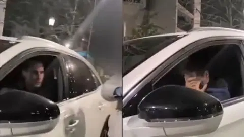 Filtran video de conocido actor que ruega desesperado tras alterado alcotest: Apela a que “trabaja en televisión”