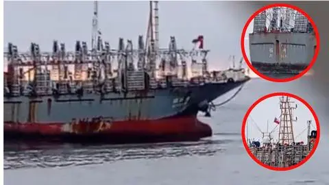 Pescadores del Biobío en alerta por buques chinos navegando con banderas chilenas frente a Talcahuano