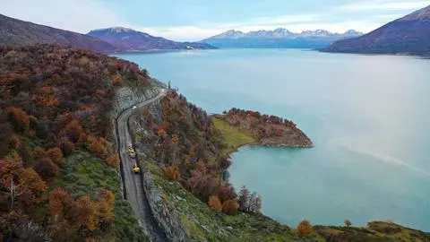 La ruta más austral del mundo: continúa construcción de carretera que conectará Puerto Williams