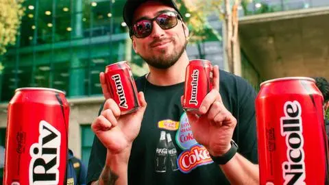 ¡Atención Concepción! Conoce cuándo y dónde podrás personalizar tu lata de Coca-Cola