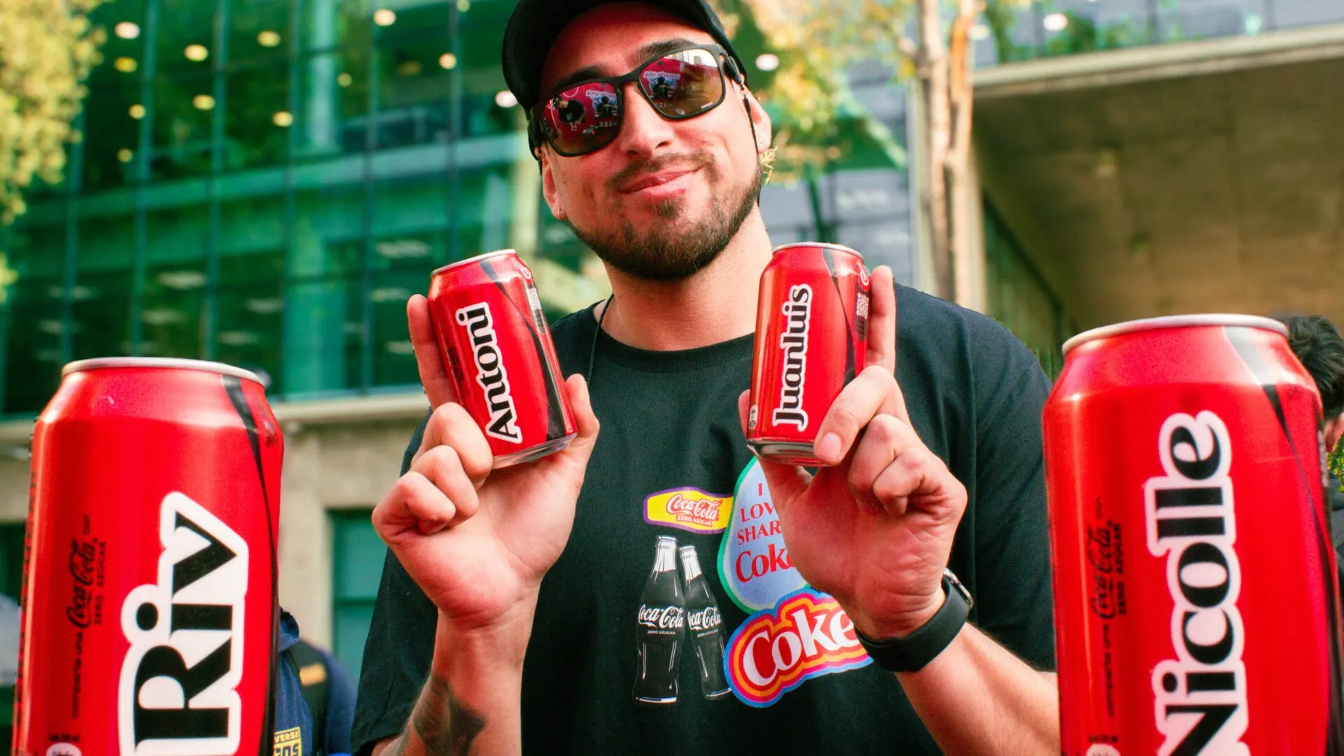 ¡Atención Concepción! Conoce cuándo y dónde podrás personalizar tu lata de Coca-Cola