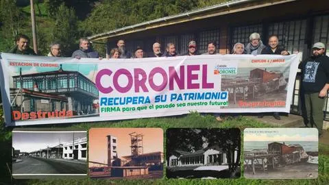 Coronelinos lanzan primer Cabildo Patrimonial para exigir recuperación de monumentos históricos