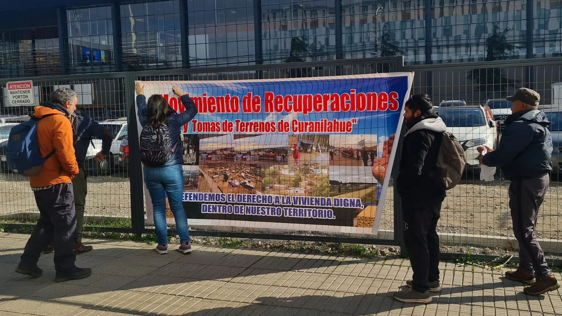 Ad portas del desalojo de 9 mil personas: Dirigentes de toma en Curanilahue piden intervención del Serviu