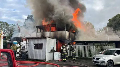 Incendio destruyó cinco viviendas y dejó 15 personas damnificadas en Chiguayante