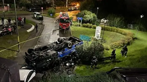 Confirman el fallecimiento de una de las personas heridas tras volcamiento de micro en Chiguayante