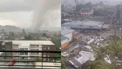 Indicaciones de Senapred en caso de riesgo de tornados en Chile