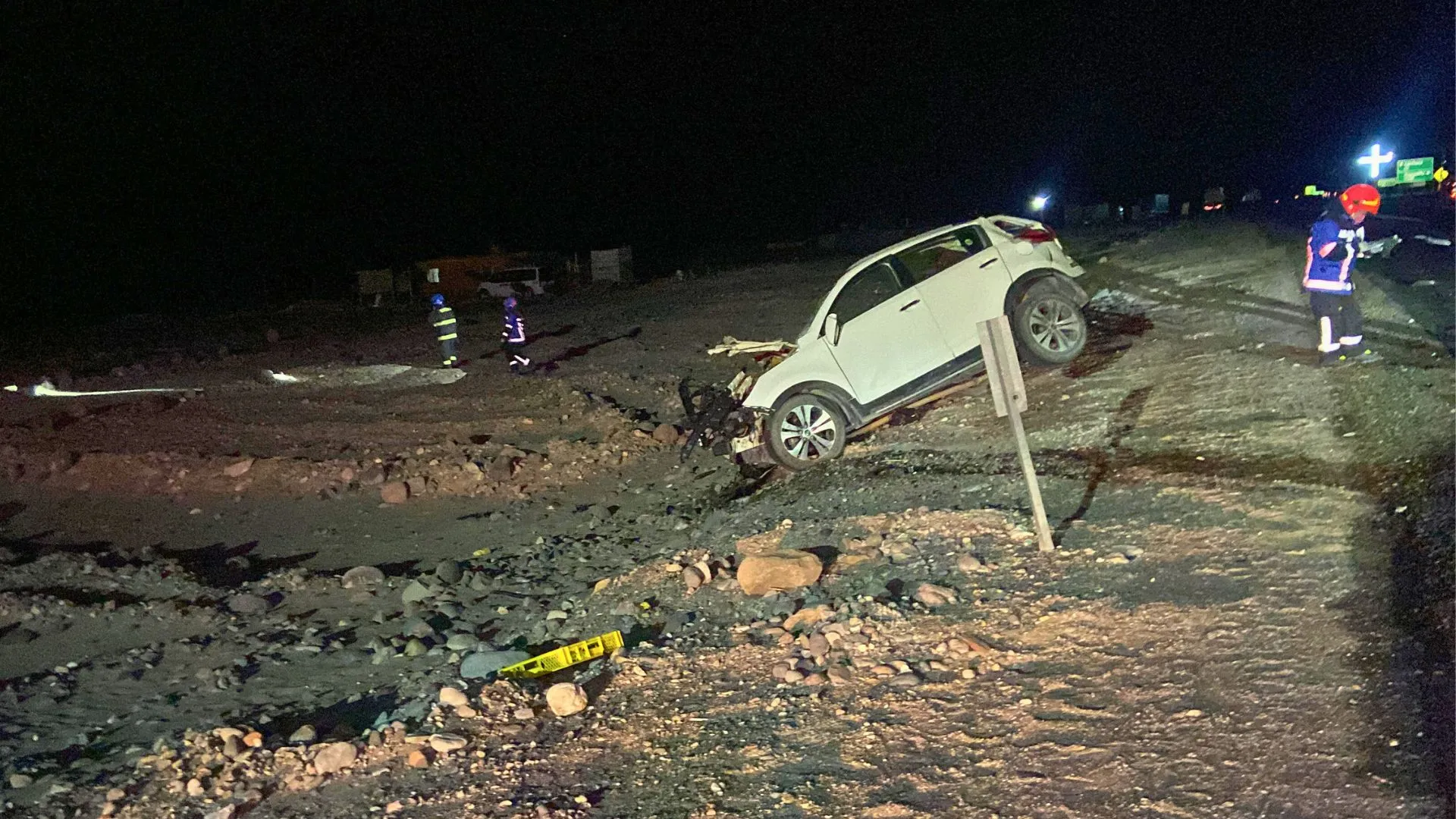 Dos fallecidos deja colisión entre camión boliviano y vehículo menor en ruta internacional de Huara, Tarapacá
