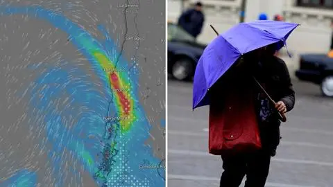 Río atmosférico de categoría máxima se aproxima a Chile: Afectará hasta a 10 regiones esta semana