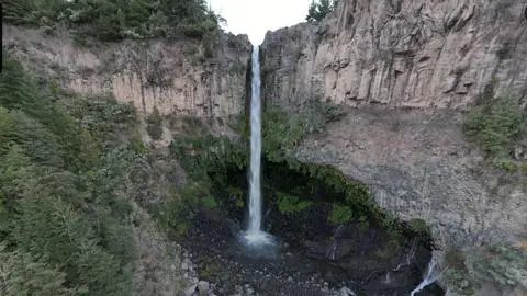 Esta es la ruta para llegar a una de las cascadas más espectaculares del Biobío