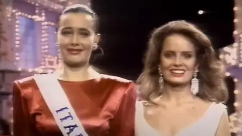38 años después: Así está hoy Roberta Capua, la italiana que disputó con Cecilia Bolocco la final de Miss Universo 1987