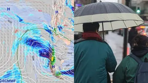 Hasta cuándo llueve en Concepción: Pronostican el ingreso de un sistema frontal al Biobío