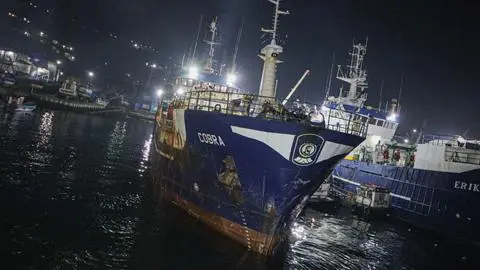 Sernapesca revela que PAM Cobra pasó por el mismo punto donde la Bruma dejó de emitir señal