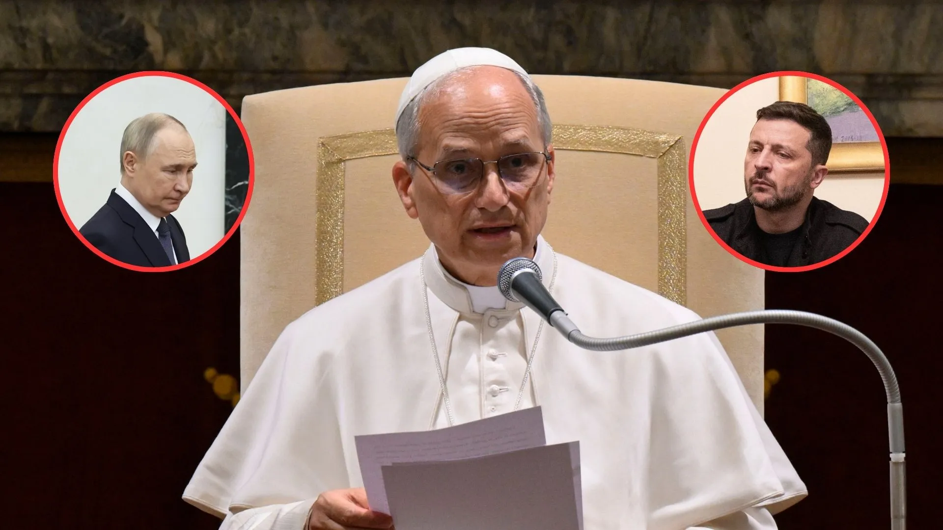 Papa León XIV ofrece el Vaticano como sede de encuentro entre Ucrania y Rusia
