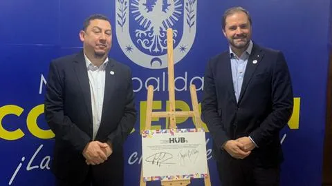 Concepción se une a Red Chilena de Hubs Municipales tras reunión de alcalde Muñoz con Jaime Bellolio