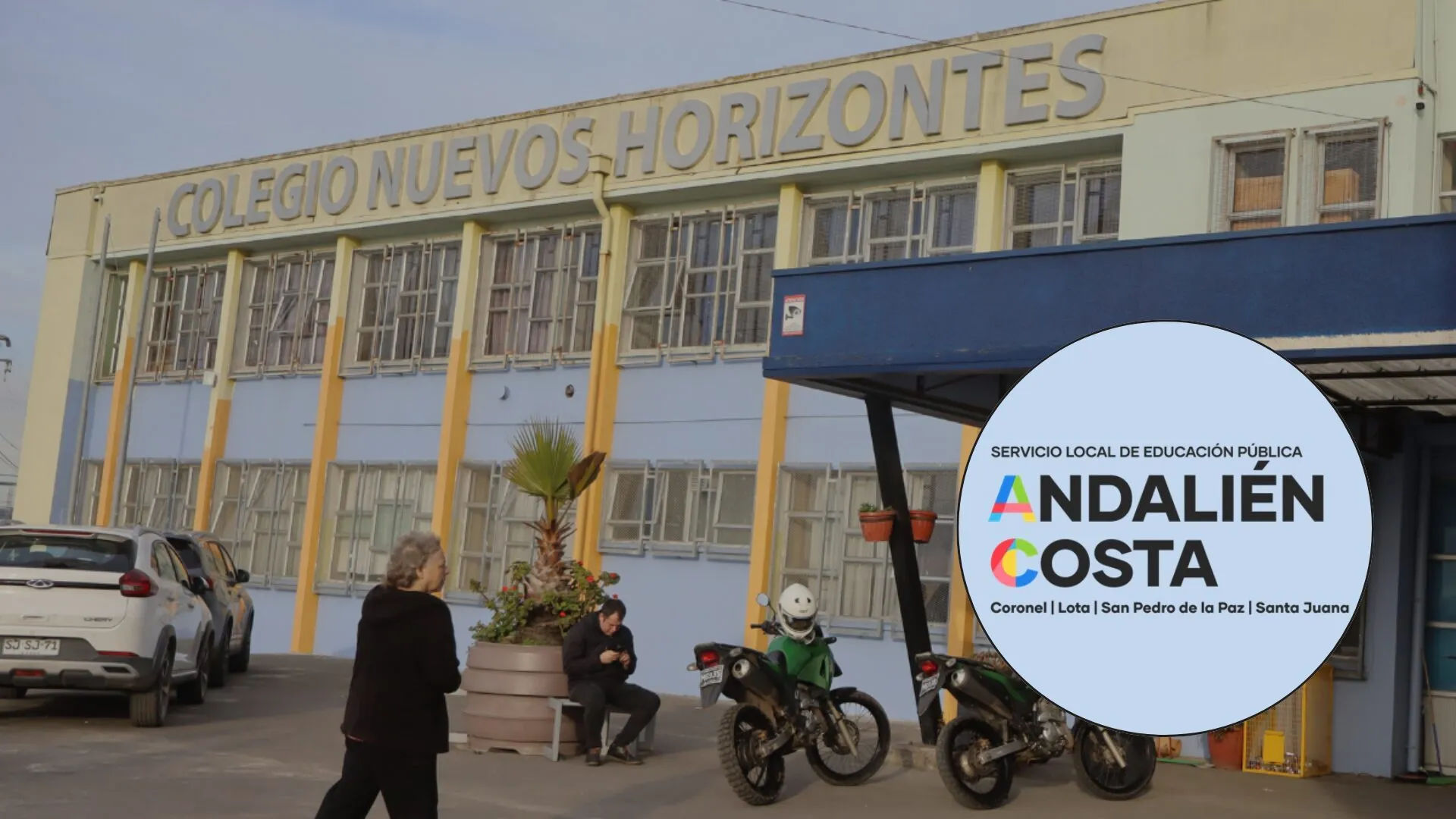 SLEP Andalién Costa presenta querella por balacera en colegio de San Pedro de la Paz