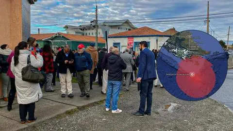 Jornada sísmica en el extremo sur de Chile: ¿Cuántas réplicas van desde el terremoto de 7.5 en Puerto Williams?