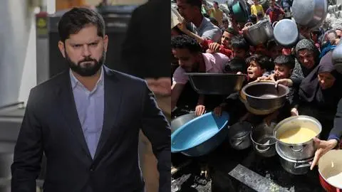“Miles de niños podrían morir en las próximas horas”: Presidente Boric denuncia “limpieza étnica” de Israel contra Palestina
