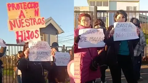 Apoderados exigen más seguridad ante tiroteo en colegio de San Pedro de la Paz: “Llevamos 3 años luchando por lo mismo”