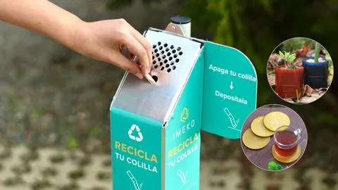 Reciclar tus colillas para transformarlas en materia prima sostenible es posible en Concepción