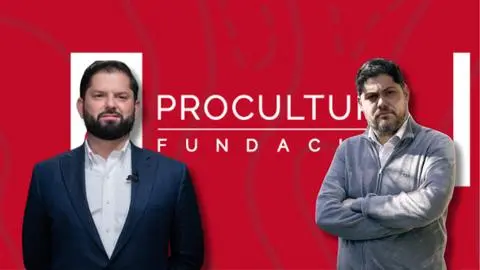 Alberto Larraín aclara los vínculos de ProCultura con Boric, pero es salpicado por la declaración de Díaz ante la PDI