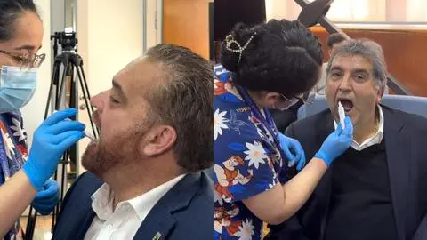 Gobernador y parte de los consejeros regionales se aplicaron test de drogas voluntario