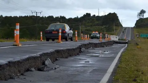 ¿Hace cuánto fue el último gran terremoto de la zona sur del país?