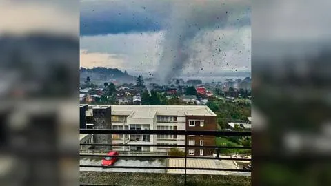 Revelan la trayectoria y áreas que afectó el tornado en Puerto Varas