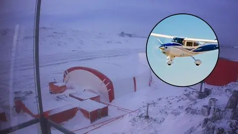 Piloto aterrizó sin autorización en la Antártica y quedó detenido tras operativo de emergencia
