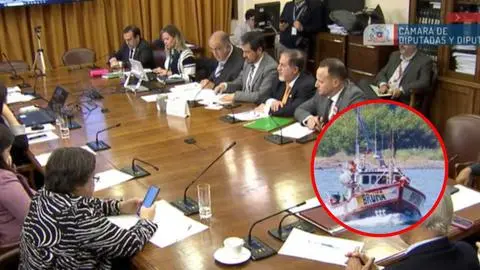 Revelan video inédito del Bruma en sesión de la Comisión Investigadora por la tragedia