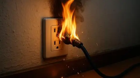 Cuidado, evita incendios desconectando este electrodoméstico antes de dormir