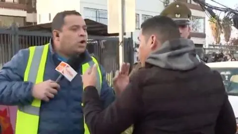 Reconocido periodista de Chilevisión se llenó de recetas tras reírse de la patente de un auto en medio de fiscalización