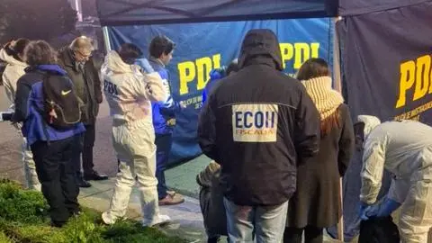 Asesinan a hombre con disparo en el cuello en plena vía pública de Concepción