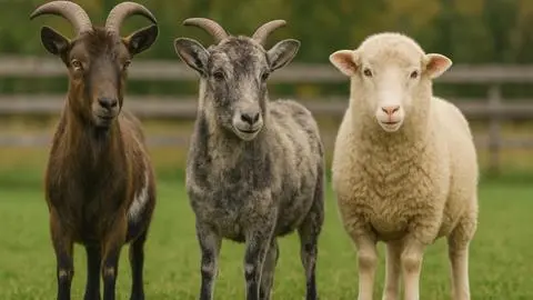 Híbridos: Conoce a la cruza entre una oveja y un chivo