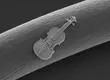Más pequeño que el ancho de un cabello: Equipo de físicos creó un violín nanométrico