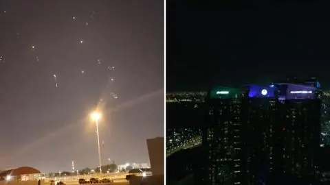 Irán anuncia ataques a bases militares de Estados Unidos en Irak y Qatar