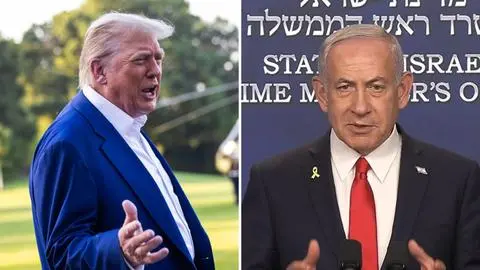 “Se tienen que calmar, es ridículo”: Trump critica a Israel por continuar lanzando misiles a Irán pese a alto al fuego