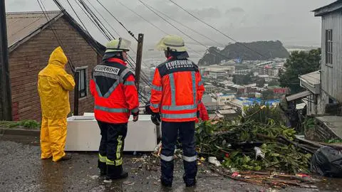 Sistema frontal deja daños en 500 viviendas de Talcahuano: Liceo es habilitado como albergue