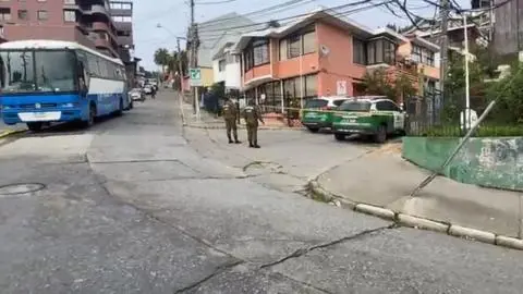 Balacera en pleno centro de Talcahuano deja un extranjero fallecido y otro con lesiones