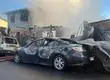 Voraz incendio en Quillón deja cinco lesionados y múltiples inmuebles afectados