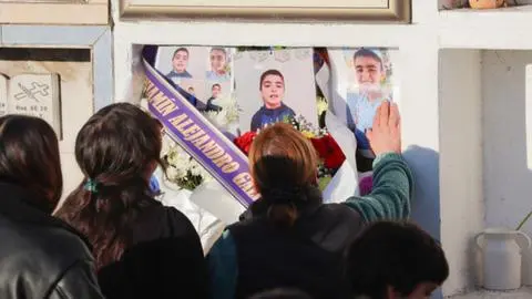 Emotiva despedida a niño de 10 años asesinado por su padrastro en Talcahuano