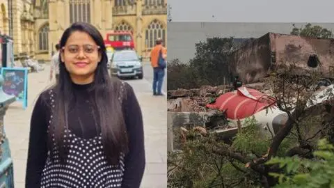 “Un poco más temprano y hubiera abordado”: Mujer se salvó de fatal accidente aéreo en India por llegar atrasada