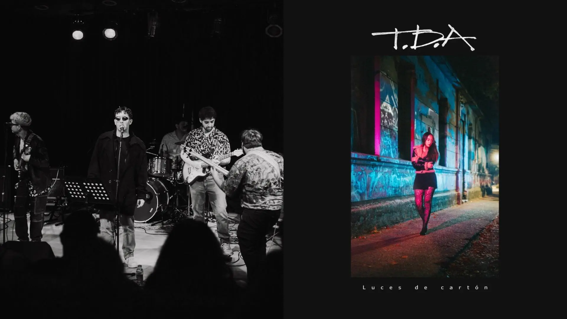 “Luces de Cartón” de T.D.A: La fusión incansable de géneros musicales