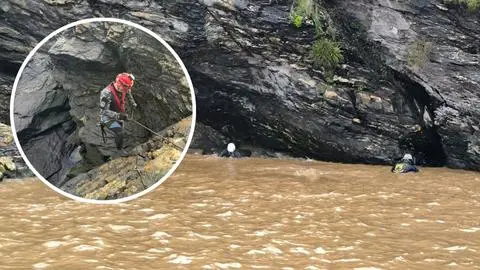 Clima obliga a suspender sobrevuelos y labores de buceo por pescadores desaparecidos