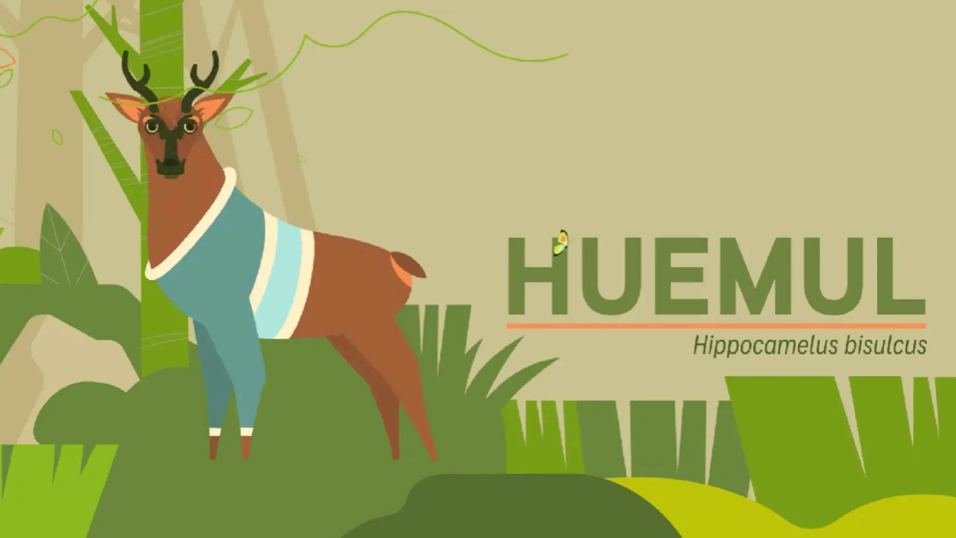 Voces del bosque: Matías Acevedo retrata a un huemul de la Patagonia en peligro de extinción